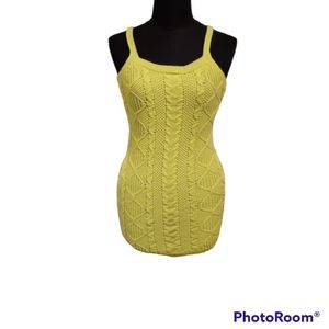 Pretty Little Thing Green Knit Dress